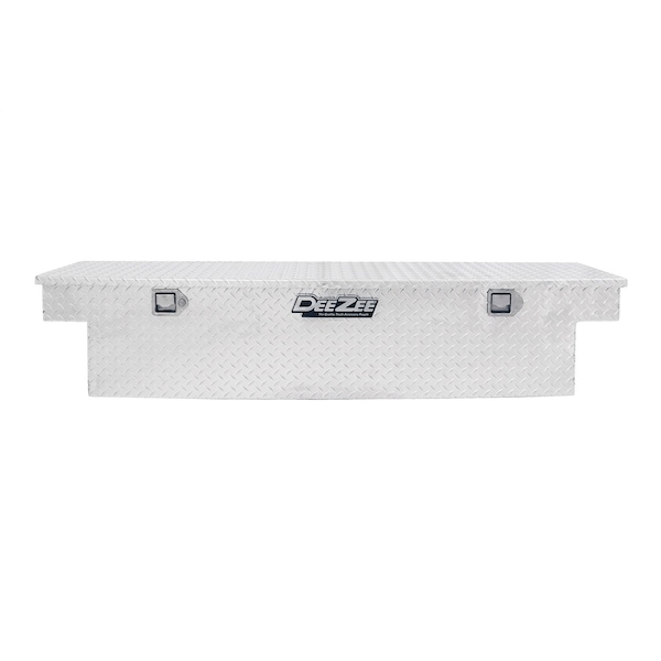 Dee Zee Crossover Single Lid Narrow, Brite Tread, Aluminum, 69.75" L x 12" W x 14.25" H, 5.75 Cu Ft Cap DZ6170N - main
